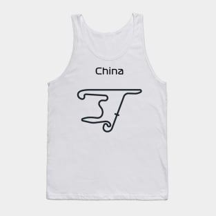 F1 china track design Tank Top